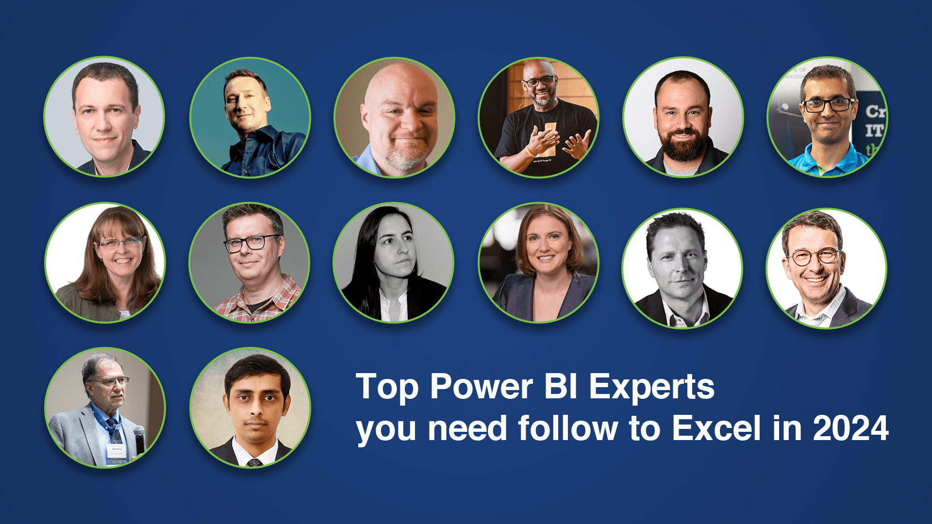 Top Power BI Experts you need follow to Master in 2025