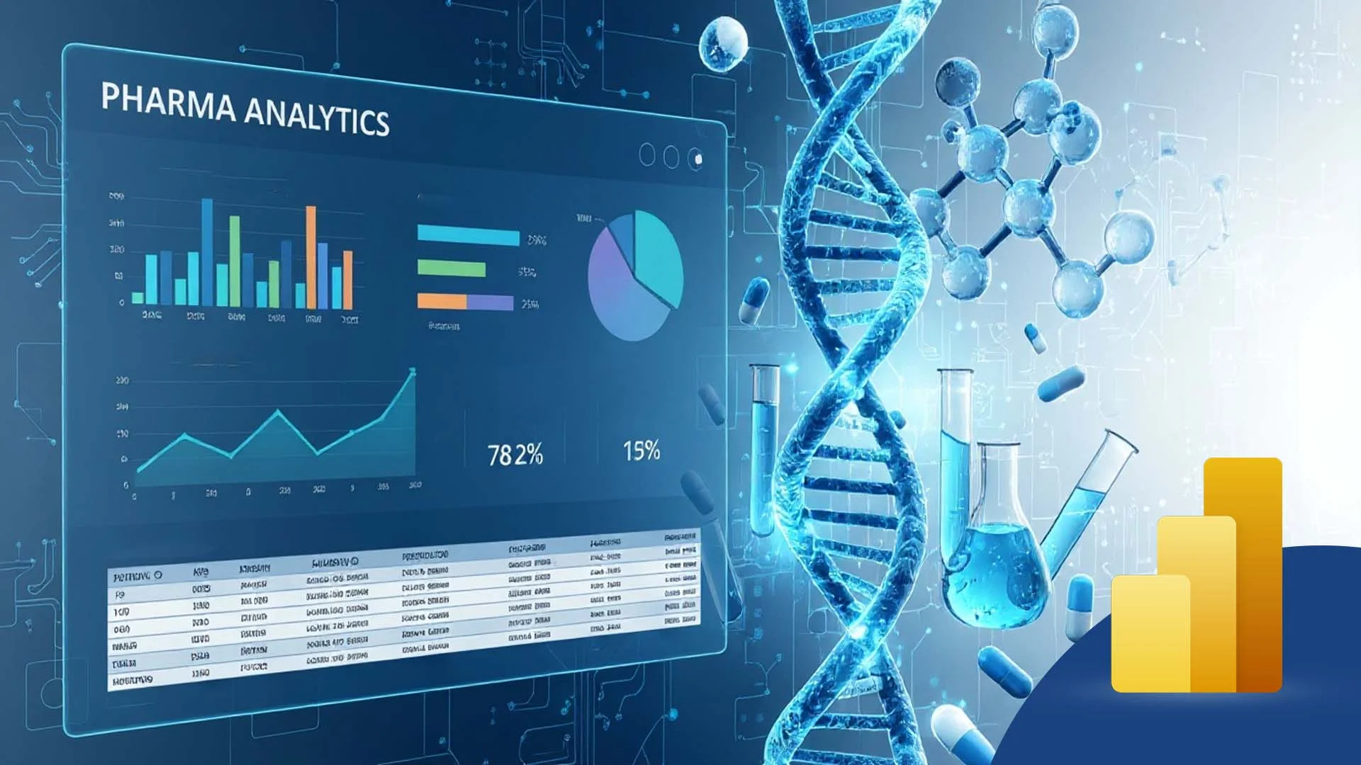How POWER BI is transforming the Pharmaceutical Industry 