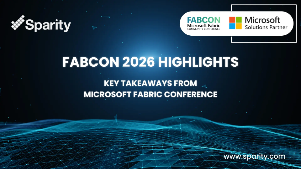 Sparity at Fabcon key takeaways Article Featured Image