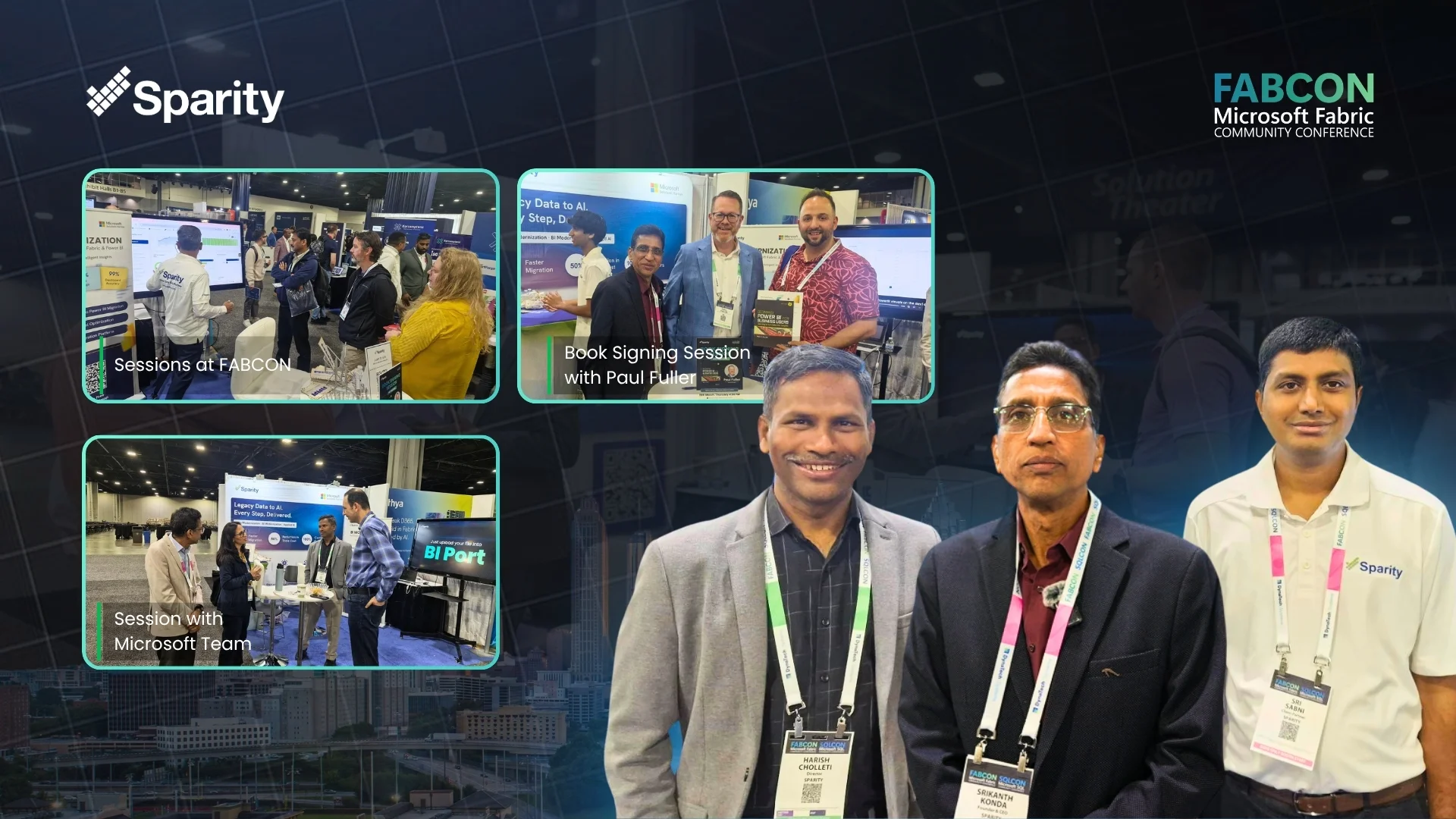 Sparity Showcases BI Modernization and AI Innovation at FABCON 2026